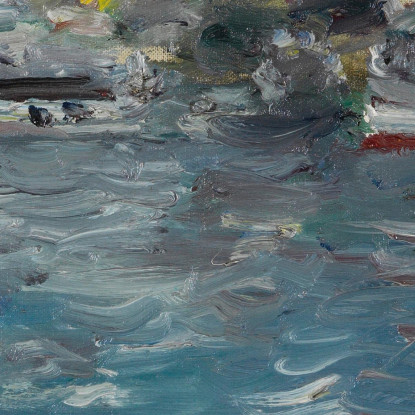 Lac De Lucerne Le Matin Lovis Corinth lcr58 tableau impression sur toile