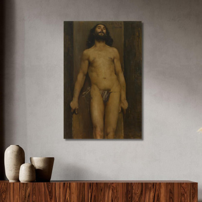 Nu Masculin Lovis Corinth lcr59 tableau impression sur toile