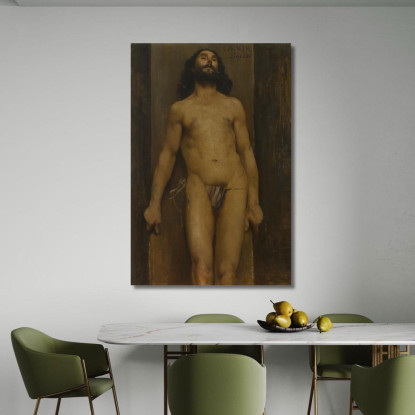 Nu Masculin Lovis Corinth lcr59 tableau impression sur toile