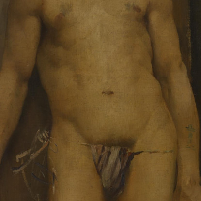 Nu Masculin Lovis Corinth lcr59 tableau impression sur toile