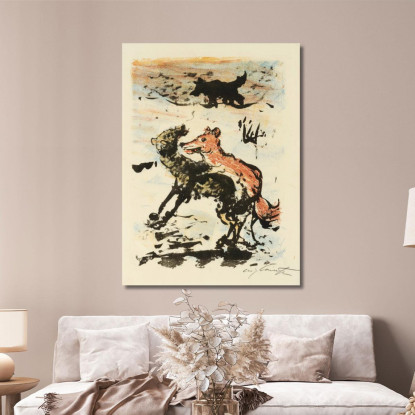 Reinecke Monte Giremund La Femme D'Isegrim Lovis Corinth lcr70 tableau impression sur toile