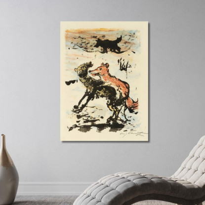 Reinecke Monte Giremund La Femme D'Isegrim Lovis Corinth lcr70 tableau impression sur toile