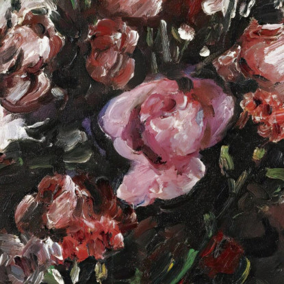 Roses Roses Lovis Corinth lcr75 tableau impression sur toile