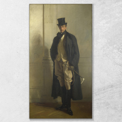 Lord Ribblesdale John Singer Sargent jss139 quadro stampato su tela