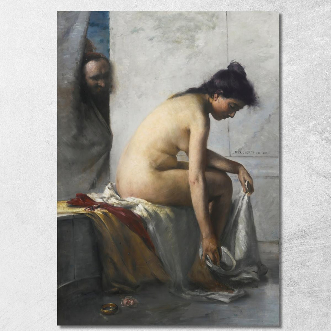 Suzanne Au Bain Lovis Corinth lcr92 tableau impression sur toile