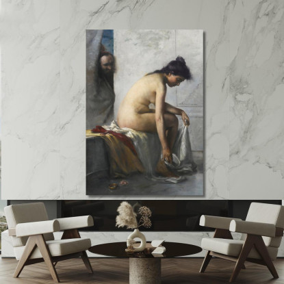 Suzanne Au Bain Lovis Corinth lcr92 tableau impression sur toile