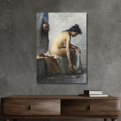 Suzanne Au Bain Lovis Corinth lcr92 tableau impression sur toile