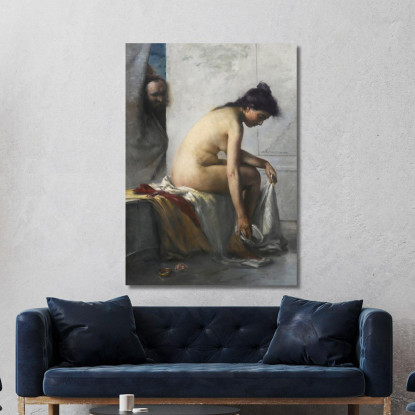 Suzanne Au Bain Lovis Corinth lcr92 tableau impression sur toile