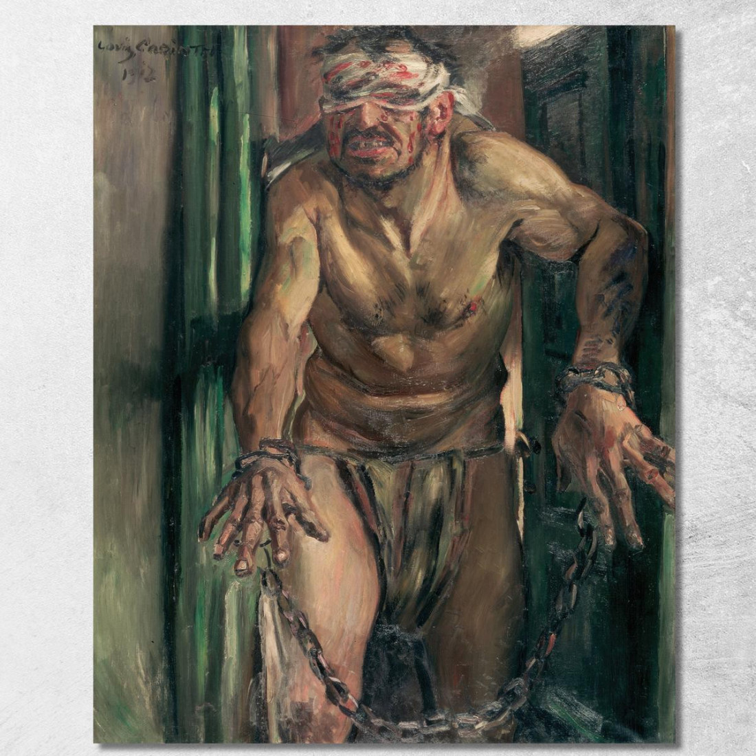 Samson Aveuglé Lovis Corinth lcr94 tableau impression sur toile