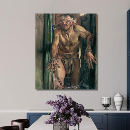 Samson Aveuglé Lovis Corinth lcr94 tableau impression sur toile