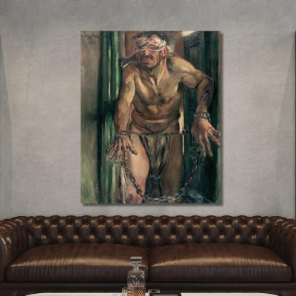 Samson Aveuglé Lovis Corinth lcr94 tableau impression sur toile