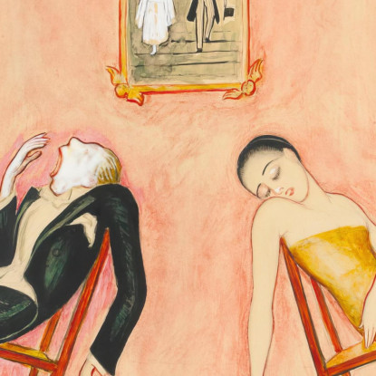 Idillio Familiare Nils Dardel ndr16 quadro stampato su tela