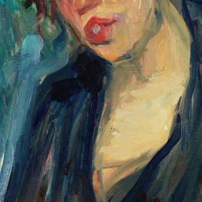 Donna Nils Dardel ndr26 quadro stampato su tela