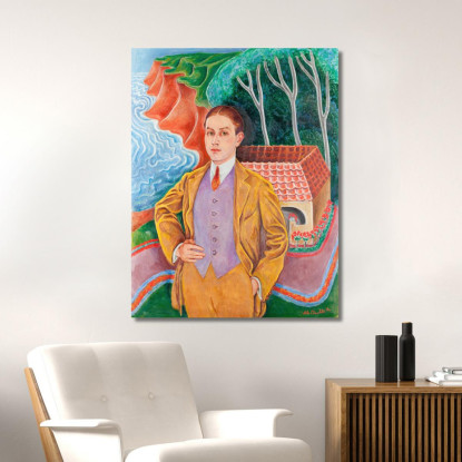 Rolf De Maré 1888-1964 Nils Dardel ndr38 quadro stampato su tela