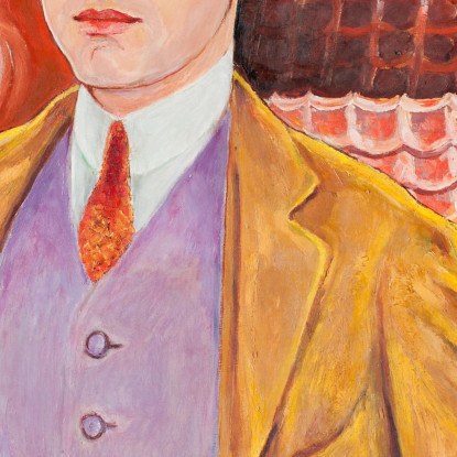 Rolf De Maré 1888-1964 Nils Dardel ndr38 quadro stampato su tela