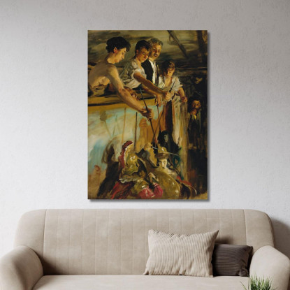 Marionette John Singer Sargent jss159 quadro stampato su tela