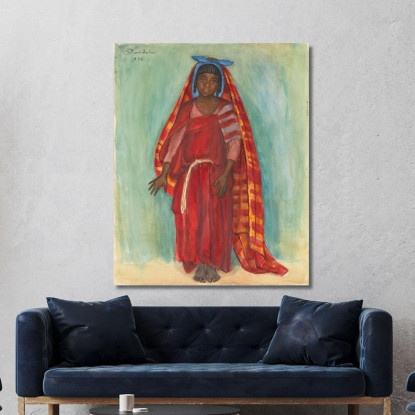 Sarah Nils Dardel ndr40 quadro stampato su tela