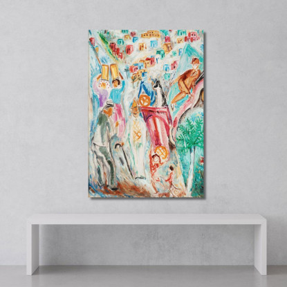 Il Turista A Tenerife Nils Dardel ndr49 quadro stampato su tela