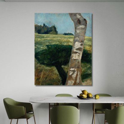 Tronco Di Betulla Paula Modersohn-Becker pmb2 quadro stampato su tela