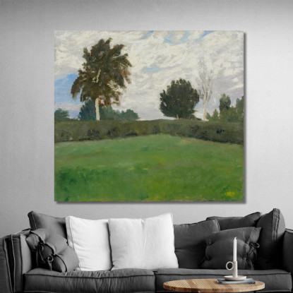 Giardino Di Brunjes Paula Modersohn-Becker pmb7 quadro stampato su tela