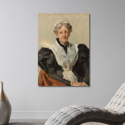 Mary Eliza Mead 2 John Singer Sargent jss162 quadro stampato su tela