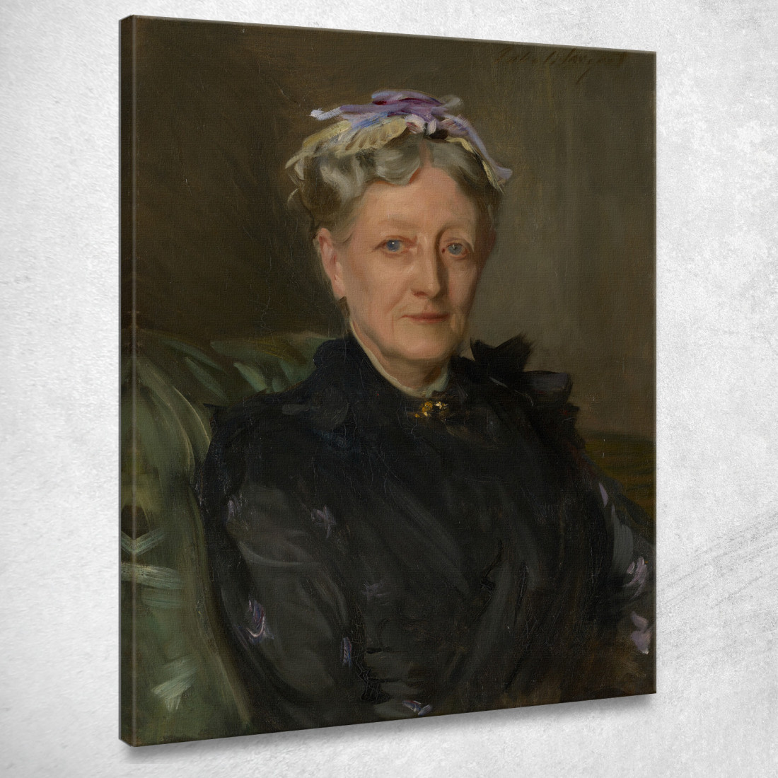 Maria Eliza Mead John Singer Sargent jss163 quadro stampato su tela