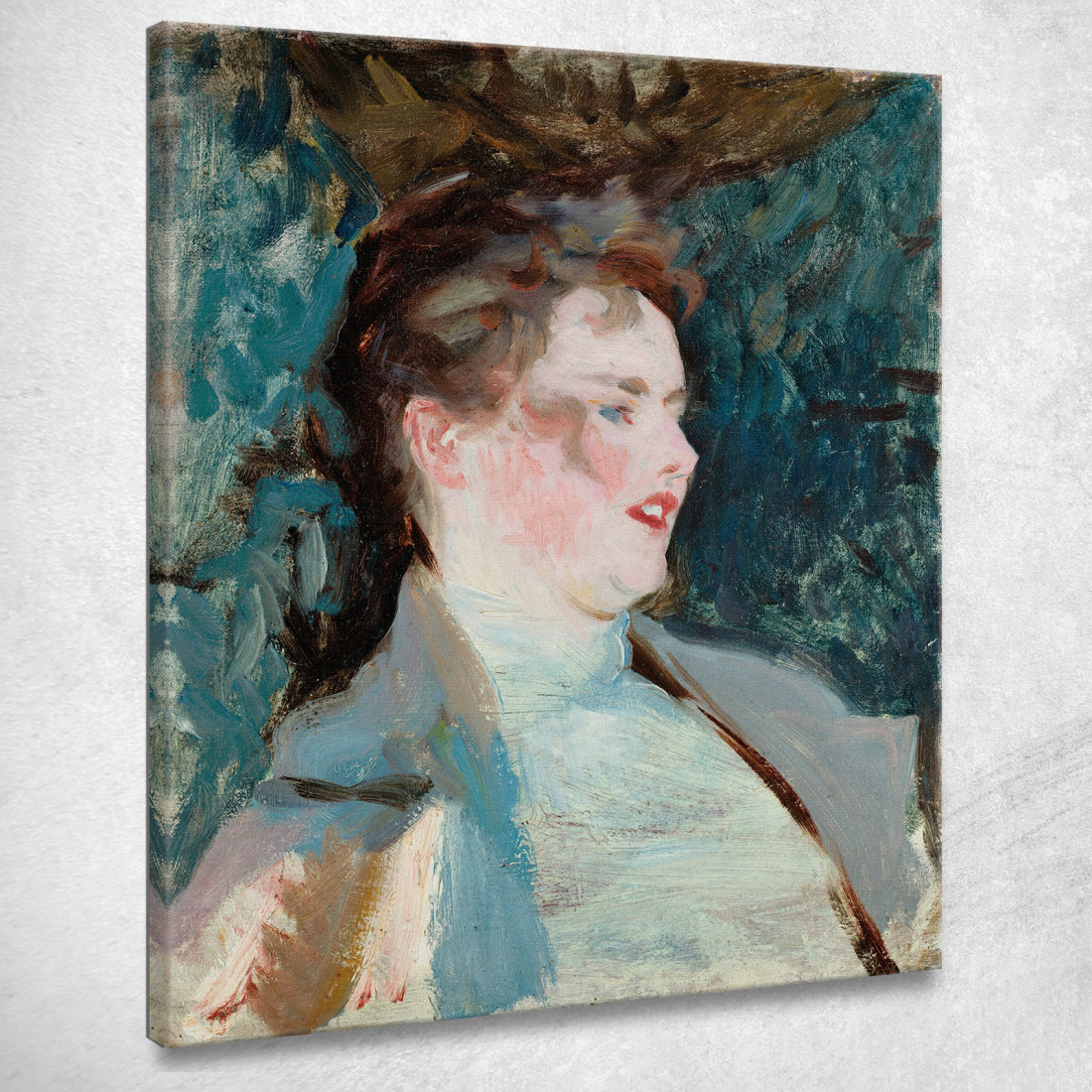La Signorina Violetta Sargent  John Singer Sargent jss169 quadro stampato su tela