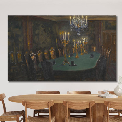 Interno Peder Severin Krøyer psk27 quadro stampato su tela