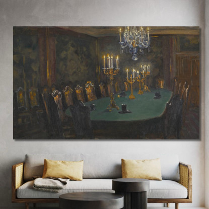 Interno Peder Severin Krøyer psk27 quadro stampato su tela