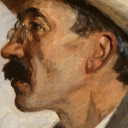 Julius Paulsen Peder Severin Krøyer psk30 quadro stampato su tela