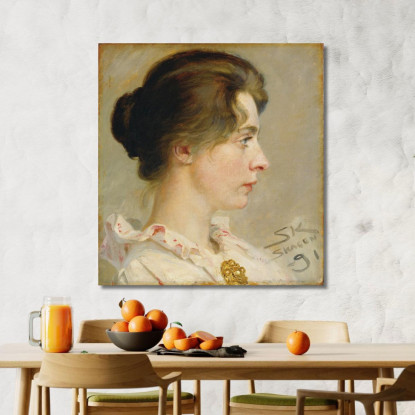 Marie Krøyer Peder Severin Krøyer psk35 quadro stampato su tela