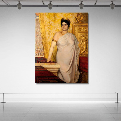 Messalina Peder Severin Krøyer psk36 quadro stampato su tela