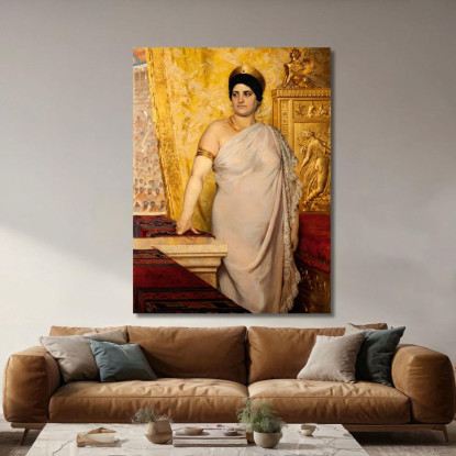 Messalina Peder Severin Krøyer psk36 quadro stampato su tela