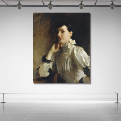 La Signora Henry Galbraith Ward John Singer Sargent jss180 quadro stampato su tela
