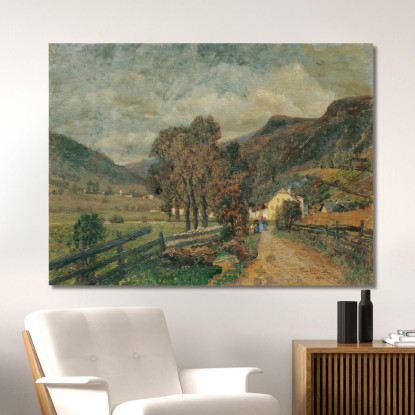 Oetz 1901 Tina Blau tbl42 quadro stampato su tela