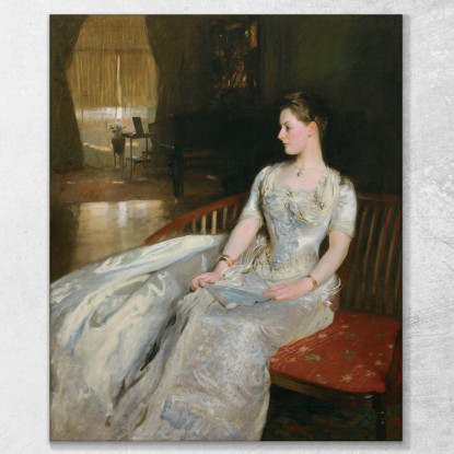 La Signora Cecil Wade John Singer Sargent jss185 quadro stampato su tela