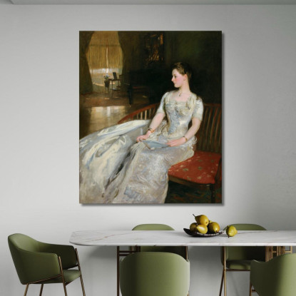 La Signora Cecil Wade John Singer Sargent jss185 quadro stampato su tela