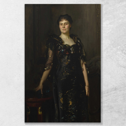 La Signora Charles Anstruther-Thomson John Singer Sargent jss186 quadro stampato su tela