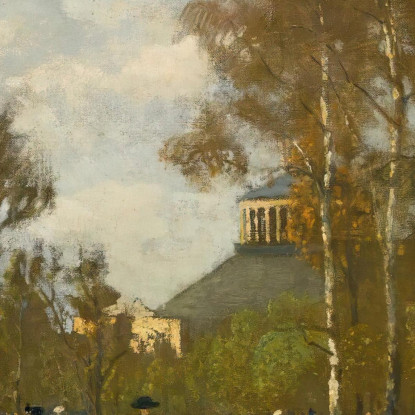 Il Prater E La Rotonda Di Vienna Tina Blau tbl63 quadro stampato su tela