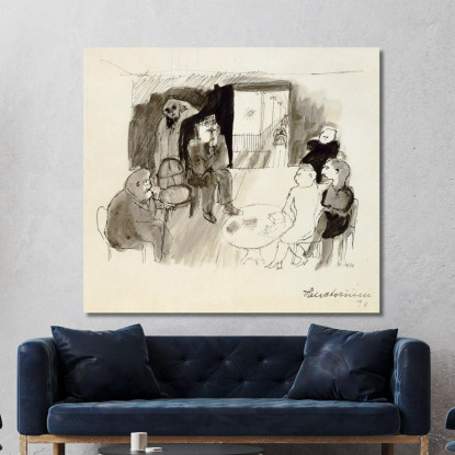 Sanatorio Walter Kurt Wiemken wkw15 quadro stampato su tela