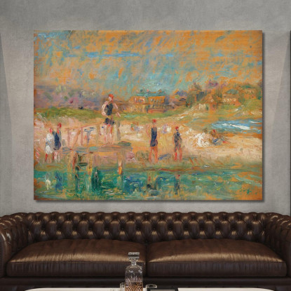 Bagnanti William James Glackens wjg7 quadro stampato su tela