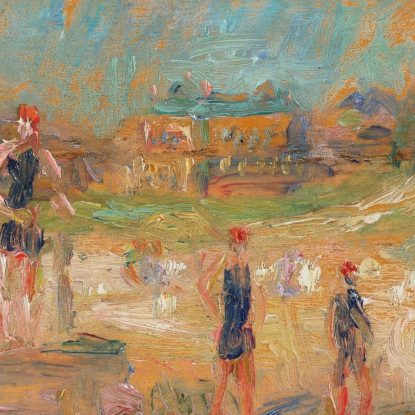 Bagnanti William James Glackens wjg7 quadro stampato su tela