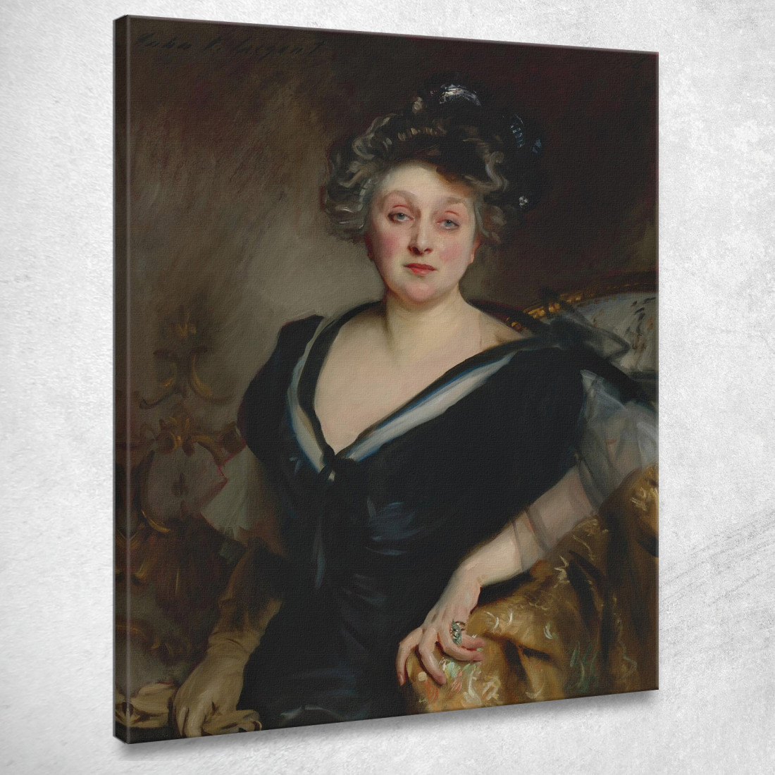 La Signora George Mosenthal John Singer Sargent jss192 quadro stampato su tela
