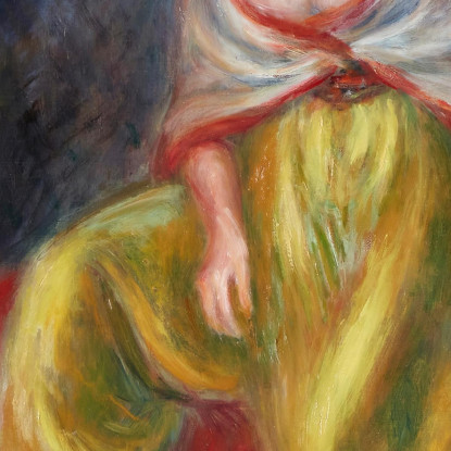 Ragazza In Costume Orientale William James Glackens wjg17 quadro stampato su tela