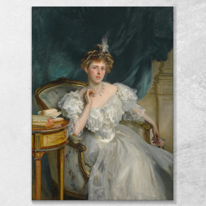 La Signora William George Raphael John Singer Sargent jss200 quadro stampato su tela