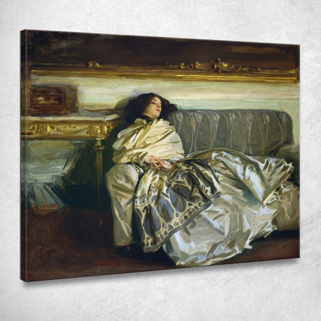 Riposo Di Nonchaloir John Singer Sargent jss203 quadro stampato su tela