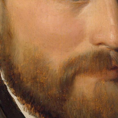 Ritratto Di Emil Tidemand Fratello Dell'Artista Adolph Tidemand atd56 quadro stampato su tela