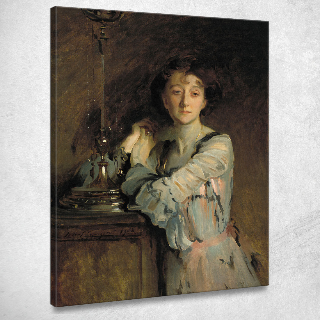 Ritratto Di Adah Russell Nee Williams John Singer Sargent jss223 quadro stampato su tela