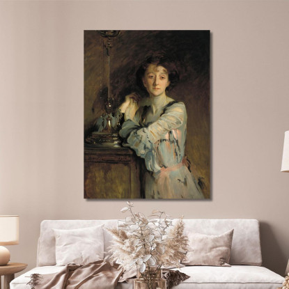 Ritratto Di Adah Russell Nee Williams John Singer Sargent jss223 quadro stampato su tela