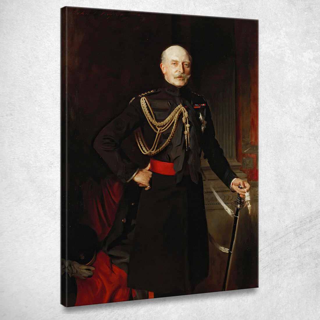 Ritratto Di Arthur Duca Di Connaught John Singer Sargent jss224 quadro stampato su tela